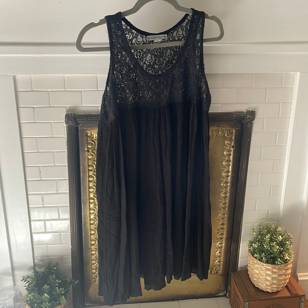 Beach by Exist Black Mini Dress Woman’s M